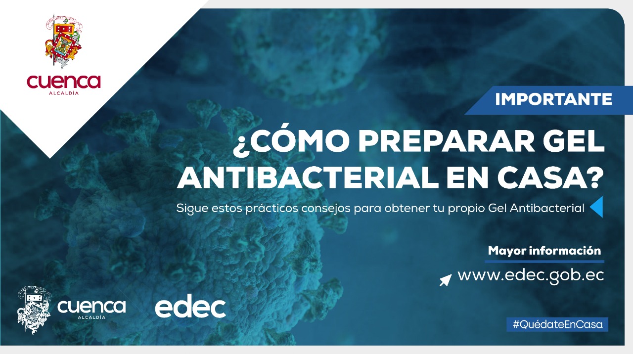 ¿Cómo preparar gel antibacterial en casa?
