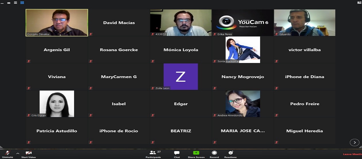 90 participantes fueron parte de webinar Estrategias de Supervivencia en tiempo de crisis